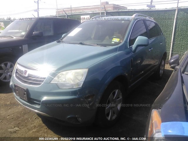 3GSCL53728S602093 - 2008 SATURN VUE XR TEAL photo 2