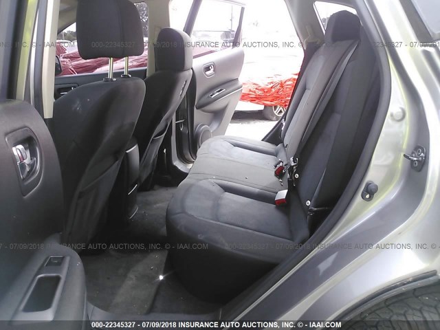 JN8AS5MTXDW035636 - 2013 NISSAN ROGUE S/SV SILVER photo 8