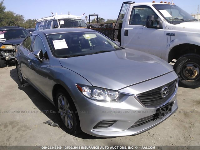 JM1GJ1U54G1412773 - 2016 MAZDA 6 SPORT GRAY photo 1