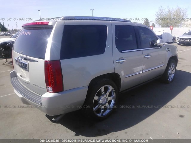 1GYFK43519R187903 - 2009 CADILLAC ESCALADE HYBRID TAN photo 4