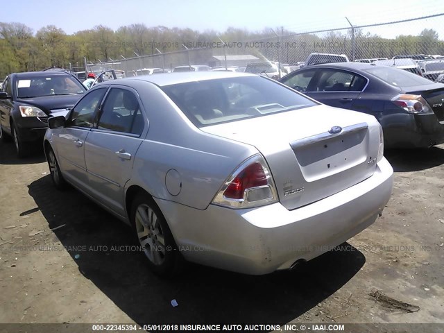3FAFP081X6R206251 - 2006 FORD FUSION SEL GRAY photo 3