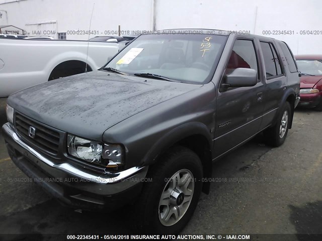4S6CM58V4V4419812 - 1997 HONDA PASSPORT EX/LX 灰色 照片 2