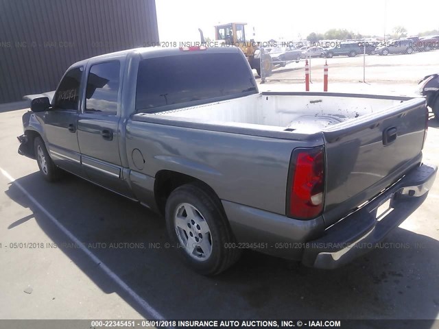 2GCEC13T051188975 - 2005 CHEVROLET SILVERADO C1500 GREEN photo 3