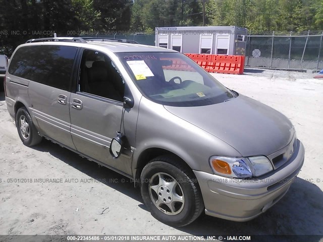 1GHDX03E1VD282325 - 1997 OLDSMOBILE SILHOUETTE GRAY photo 1