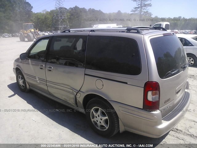 1GHDX03E1VD282325 - 1997 OLDSMOBILE SILHOUETTE GRAY photo 3