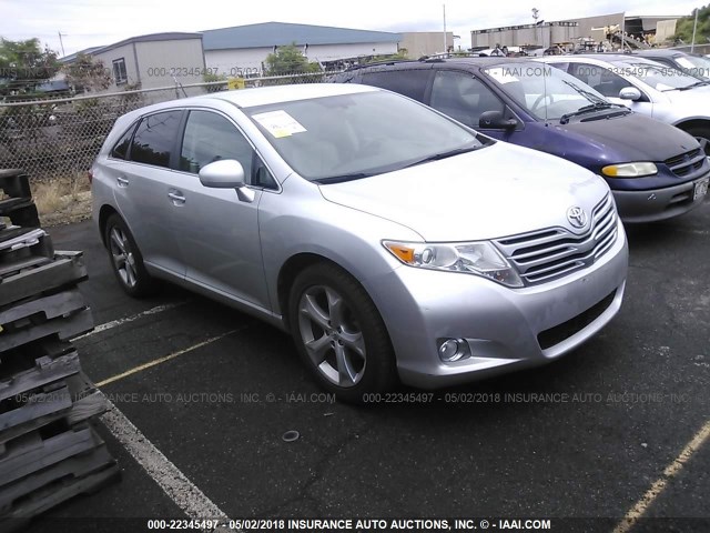 4T3ZK11AX9U012907 - 2009 TOYOTA VENZA SILVER photo 1