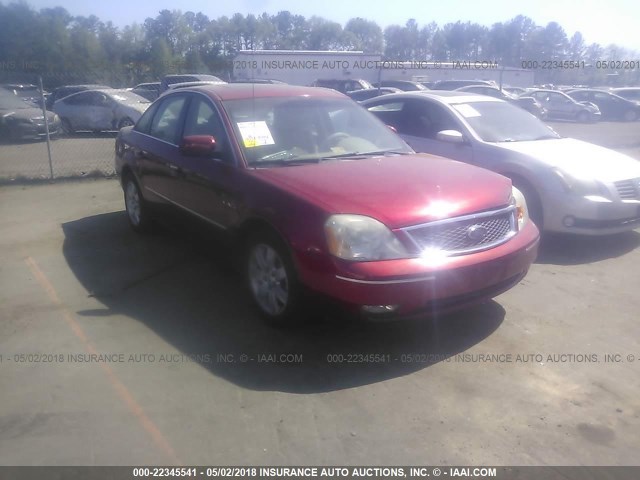 1FAFP24185G158773 - 2005 FORD FIVE HUNDRED SEL RED photo 1