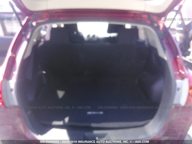 JN8AS5MT9DW525291 - 2013 NISSAN ROGUE S/SV RED photo 6