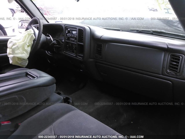 2GCEC13V171113139 - 2007 CHEVROLET SILVERADO C1500 CLASSIC CREW CAB GRAY photo 5