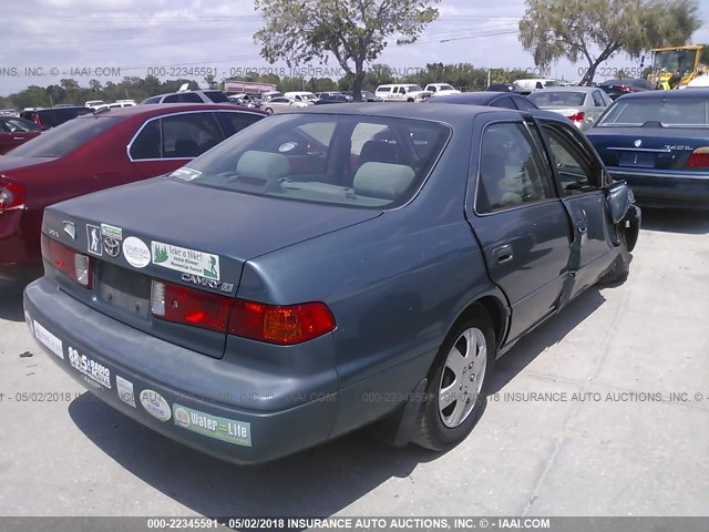 4T1BG22K2YU959298 - 2000 TOYOTA CAMRY CE/LE/XLE 蓝色 照片 4