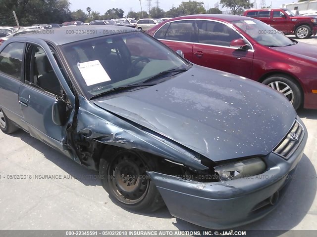 4T1BG22K2YU959298 - 2000 TOYOTA CAMRY CE/LE/XLE 蓝色 照片 6