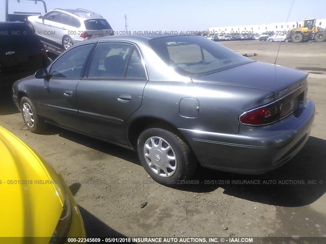 2G4WS52J241191739 - 2004 BUICK CENTURY CUSTOM GRAY photo 3