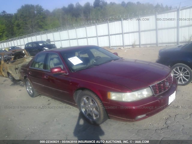 1G6KY54913U285086 - 2003 CADILLAC SEVILLE STS RED photo 1