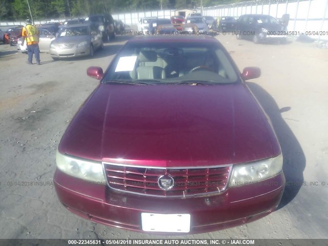 1G6KY54913U285086 - 2003 CADILLAC SEVILLE STS RED photo 6
