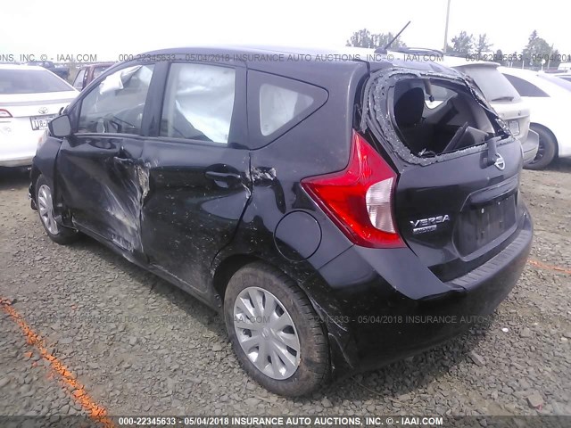 3N1CE2CP4GL391396 - 2016 NISSAN VERSA NOTE S/S PLUS/SV/SL/SR BLACK photo 3