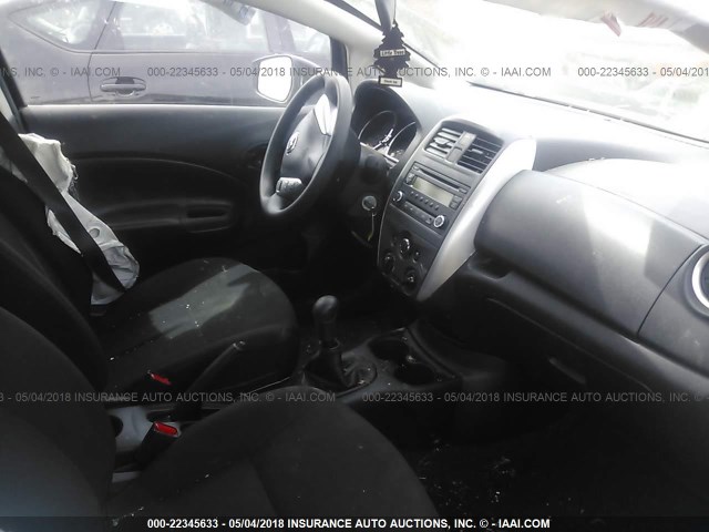 3N1CE2CP4GL391396 - 2016 NISSAN VERSA NOTE S/S PLUS/SV/SL/SR BLACK photo 5