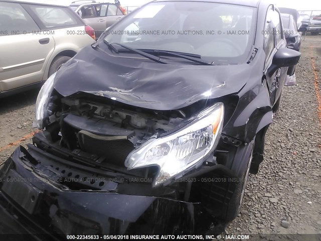 3N1CE2CP4GL391396 - 2016 NISSAN VERSA NOTE S/S PLUS/SV/SL/SR BLACK photo 6