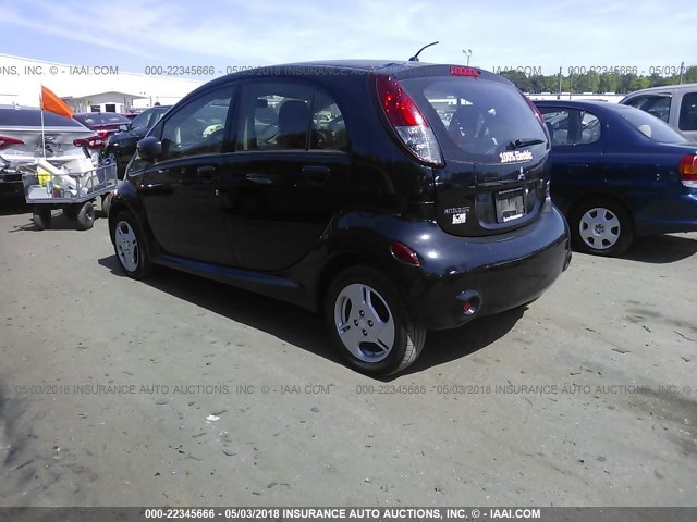 JA3215H47EU021436 - 2014 MITSUBISHI I MIEV ES/SE BLACK photo 3