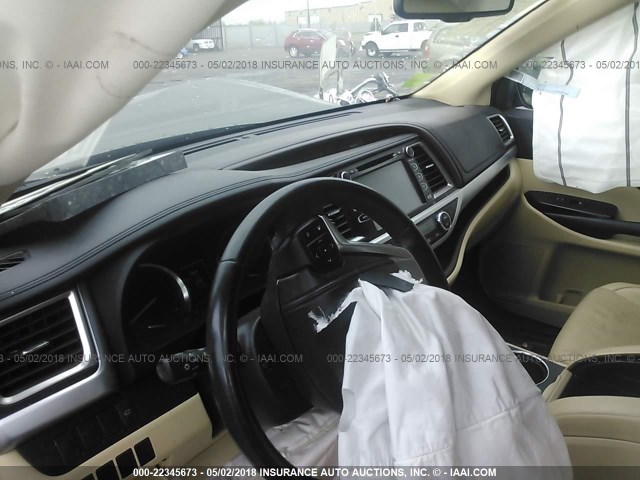 5TDJKRFH1ES046750 - 2014 TOYOTA HIGHLANDER XLE მწვანე ფოტო 5