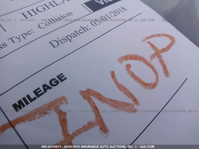 5TDJKRFH1ES046750 - 2014 TOYOTA HIGHLANDER XLE მწვანე ფოტო 7