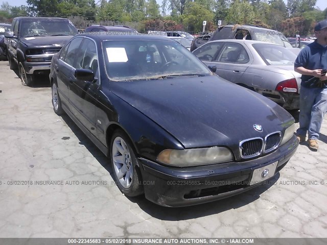 WBADT43422GY40979 - 2002 BMW 525 I AUTOMATIC BLACK photo 1