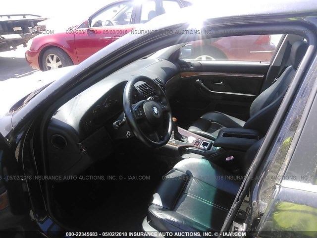 WBADT43422GY40979 - 2002 BMW 525 I AUTOMATIC BLACK photo 5