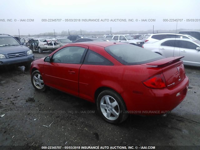 1G2AL18FX87158024 - 2008 PONTIAC G5 RED photo 3