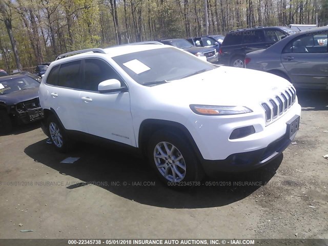 1C4PJMCS3HW656895 - 2017 JEEP CHEROKEE LATITUDE WHITE photo 1