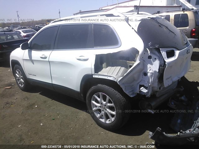 1C4PJMCS3HW656895 - 2017 JEEP CHEROKEE LATITUDE Ağ foto 3