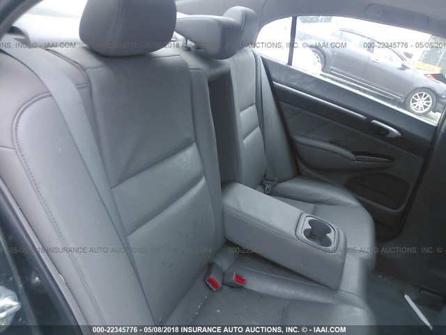 2HGFA169X9H508800 - 2009 HONDA CIVIC EXL ნაცრისფერი ფოტო 8