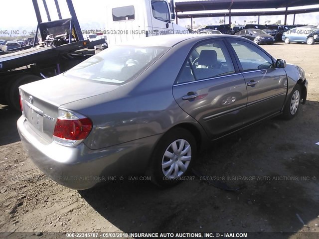4T1BE32K56U745981 - 2006 TOYOTA CAMRY LE/XLE/SE GRAY photo 4