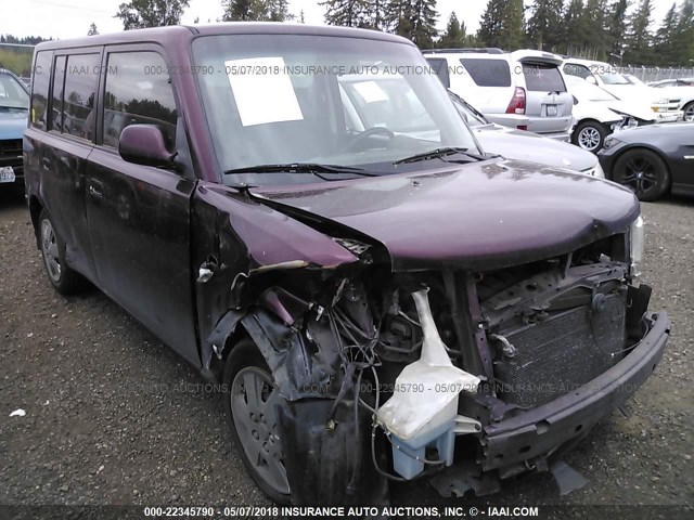 JTLKT324264034979 - 2006 TOYOTA SCION XB Bənövşəyi foto 1
