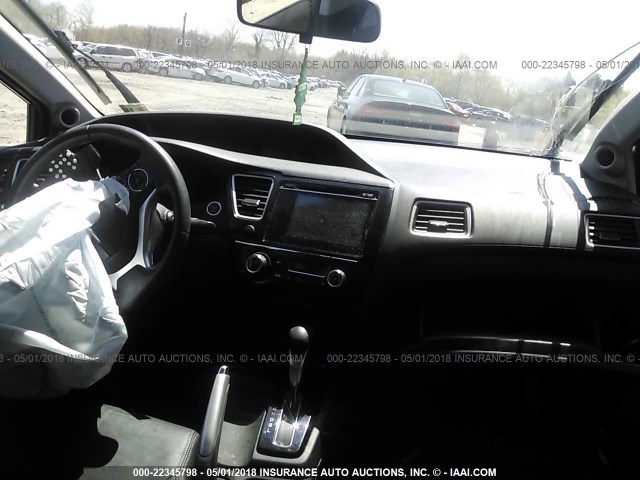 19XFB2F9XEE235607 - 2014 HONDA CIVIC EXL BLACK photo 5