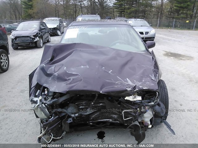 1G1NE52J7Y6155768 - 2000 CHEVROLET MALIBU LS 勃艮第红 照片 6