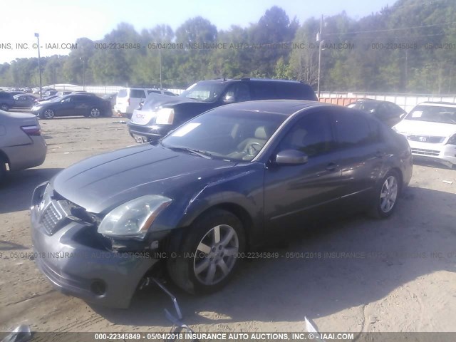 1N4BA41E66C823164 - 2006 NISSAN MAXIMA SE/SL GRAY photo 2