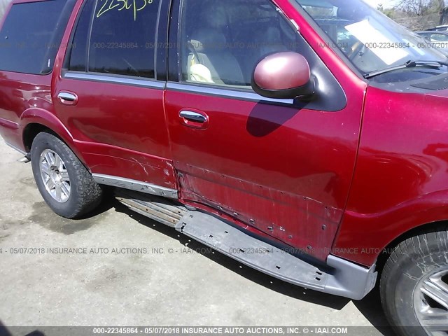 5LMEU27A4YLJ31147 - 2000 LINCOLN NAVIGATOR 红色 照片 6