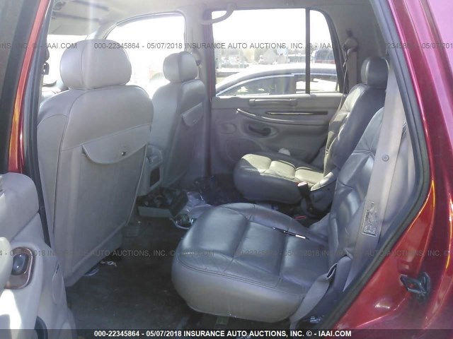 5LMEU27A4YLJ31147 - 2000 LINCOLN NAVIGATOR 红色 照片 8