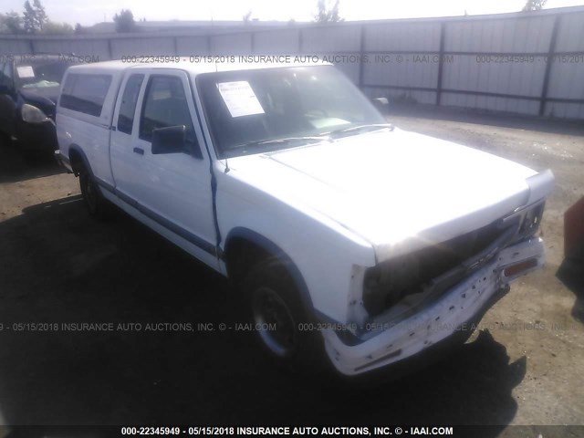 1GTCS19R1P0510611 - 1993 GMC SONOMA WHITE photo 1