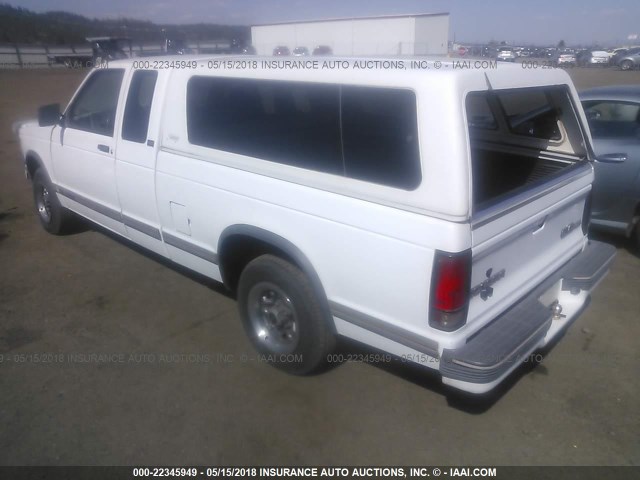 1GTCS19R1P0510611 - 1993 GMC SONOMA WHITE photo 3