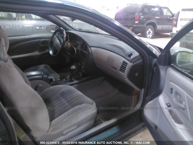 2G1WX12K2Y9187147 - 2000 CHEVROLET MONTE CARLO SS მწვანე ფოტო 5