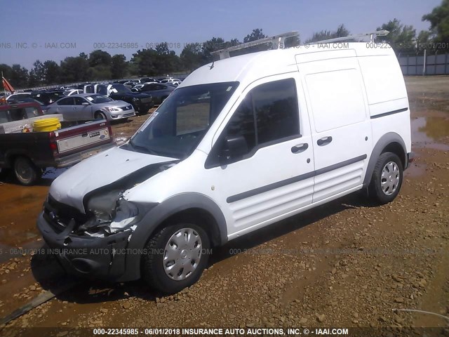 NM0LS7AN0CT121461 - 2012 FORD TRANSIT CONNECT XL WHITE photo 2