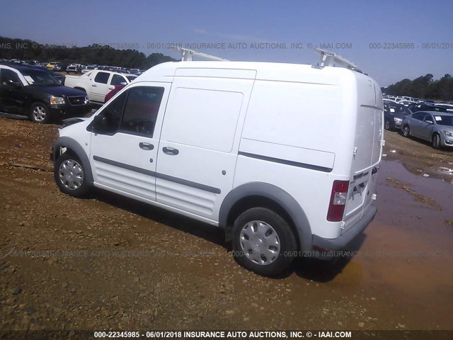 NM0LS7AN0CT121461 - 2012 FORD TRANSIT CONNECT XL WHITE photo 3