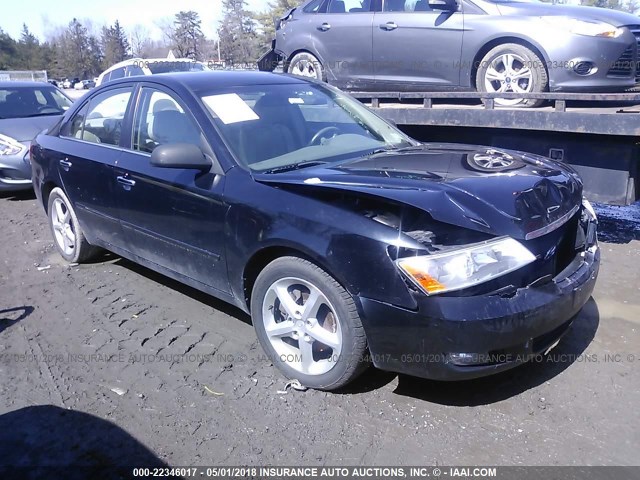 5NPEU46F37H187650 - 2007 HYUNDAI SONATA SE/LIMITED BLACK photo 1