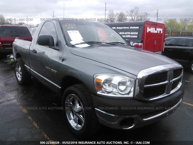 1D7HA16K07J619108 - 2007 DODGE RAM 1500 ST GRAY photo 1