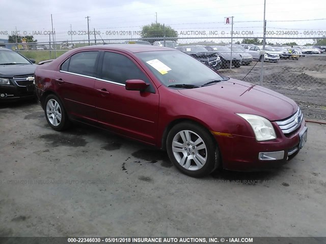 3FAHP08177R259449 - 2007 FORD FUSION SEL RED photo 1