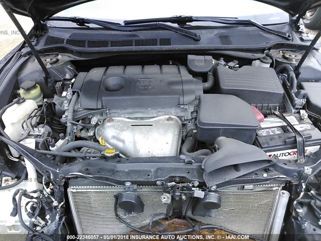 4T1BF3EK2BU665072 - 2011 TOYOTA CAMRY SE/LE/XLE BLACK photo 10