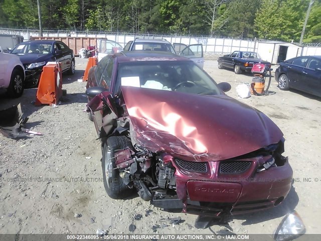 1G2NG52E63M526741 - 2003 PONTIAC GRAND AM SE2 BURGUNDY photo 6