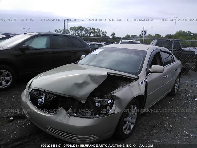 1G4HD57258U110344 - 2008 BUICK LUCERNE CXL GOLD photo 2