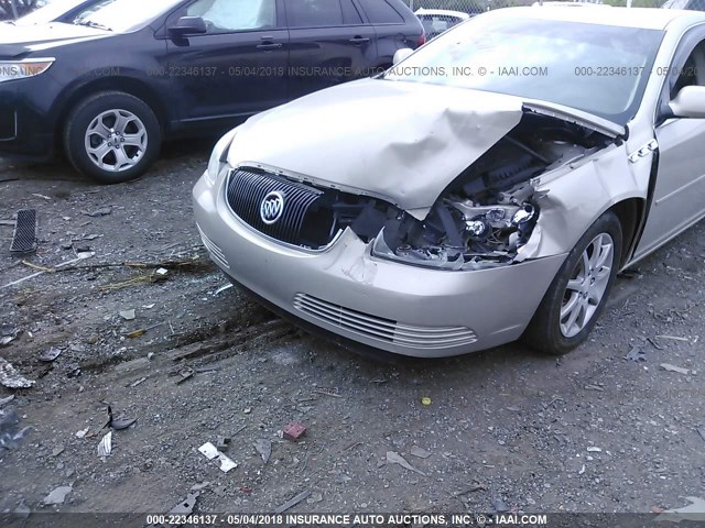 1G4HD57258U110344 - 2008 BUICK LUCERNE CXL GOLD photo 6