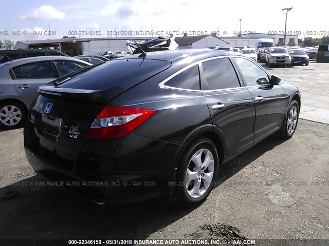 5J6TF1H53CL001688 - 2012 HONDA CROSSTOUR EXL შავი ფოტო 4